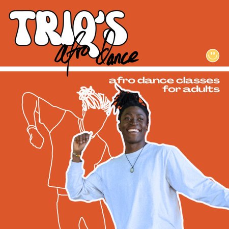 Werbebild für Afro Dance Class in der WERK°STADT.